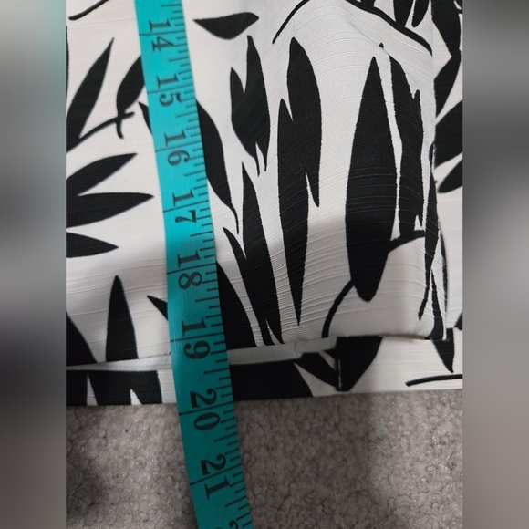 PINK TARTAN Black And White Tropical Cotton Blazer.size 8 - Picture 13 of 13